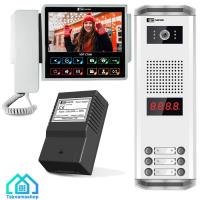 پکیج آیفون تصویری تکنما 6 واحدی شماره 15