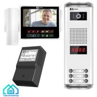 پکیج آیفون تصویری پنج واحدی تکنما شماره 13