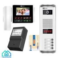 پکیج آیفون تصویری چهار واحدی تکنما شماره 10