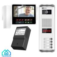 پکیج آیفون تصویری 4 واحدی تکنما شماره 11 