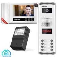 پکیج هشت واحدی آیفون تصویری تکنما شماره 7