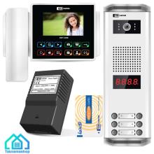 پکیج آیفون تصویری تکنما 6 واحدی شماره 14
